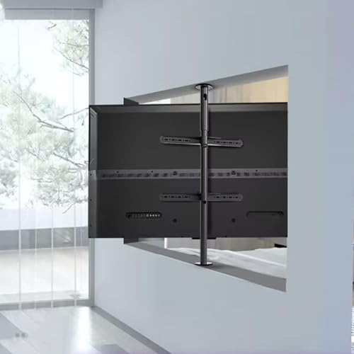 YUZDNM LCD TV 360 Grad Drehbarer Rahmen, Schwenkbare TV Deckenhalterung - Bodenständer, Trennwand, Drehbares Gestell, Drehbarer TV-Schrank, Drehbare Basis, Verstellbare, Neigbare(60-85cm)