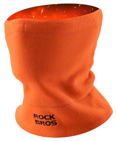 ROCKBROS Schlauchschal Winter, Fleece-Multifunktionstuch für Herren & Damen | Beidseitiges Fleece für Wärme, als Skimaske, Sturmhaube oder Mütze für Ski, Motorrad & Radfahren