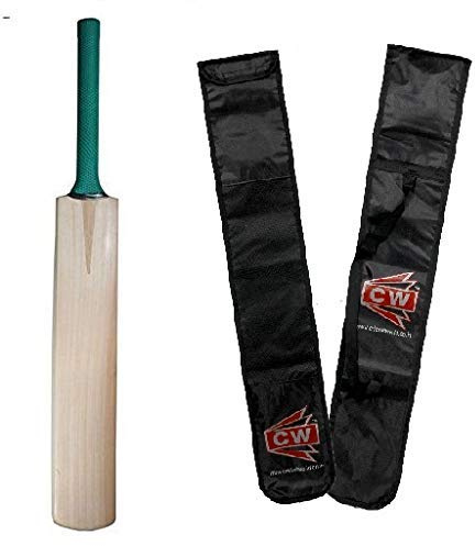 Unifarbener Cricketschläger aus Kaschmir-Weide, volle Größe zum Spielen mit Lederbällen, ab 14 Jahren
