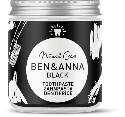 Ben& Anna Natural Care Toothpaste Black 2 x 100 ml
