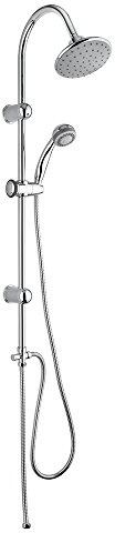 PIRALLA 0ZO00846A16 Colonne de Douche Zoe, Chrome