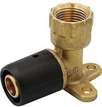 Pipetec Steckfitting Steck-Wandwinkel 20x2-1/2'-52mm