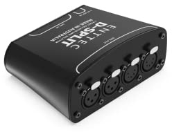 Enttec D-Split 70578 DMX 4 Port Isolated Splitter / Isolator (3/5-Pin)