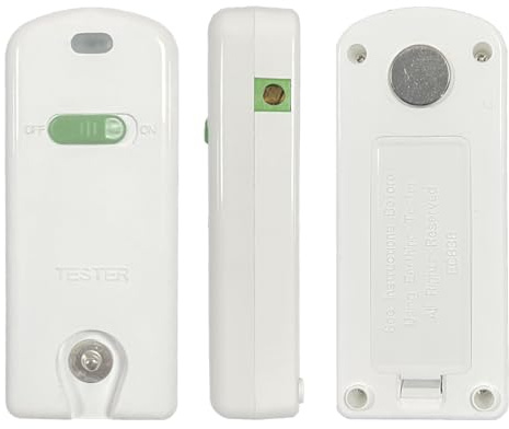Multifunctional Grounding Tester Set - Continuity Tester Kit with 15 ft Cord, Tests Grounded Mats, Sheets, Blankets & More