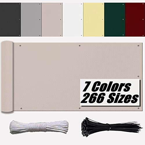 brise vue balcon cache vue balcon brise vue toile jardin occultant terrasse sur mesure resistant portail exterieur bache pour balcon jardin exterieur anthracite gris blanc impermeable protection