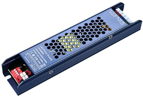 GOMING 12V 60W Ultra-mince Transformateur LED AC 200-240V à DC 12V 5A | Tension Constante Driver Alimentation IP20 Non étanche pour Imprimante 3D à Bande Lumineuse LED