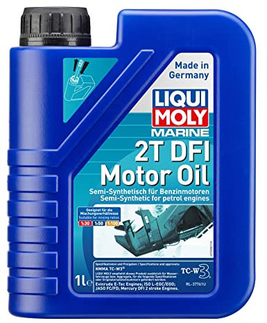 LIQUI MOLY Marine 2T DFI Motor Oil | 1 L | Boot 2-Takt-Öl | Art.-Nr.: 25088