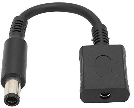 Adapter Dongle für Netzteil, 4,5 x 3 mm Buchse auf 7,4 x 5,0 mm Stecker des Gleichstromadapters Netzstecker Ladeadapterkabel Adapteranschluss für Laptop Notebook