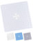 Yorkshire Bedding Shower Mat Non Slip Anti Mould - 53x53cm Square Bathroom Mats with 164 Strong Suction Cups Grip and Drain Holes - Soft Touch Bathtub Mats Machine Washable (Clear)