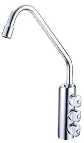 Rubinetto di prelievo 3 vie per depuratori Shurity 300 1/4”mm. (Cromo)