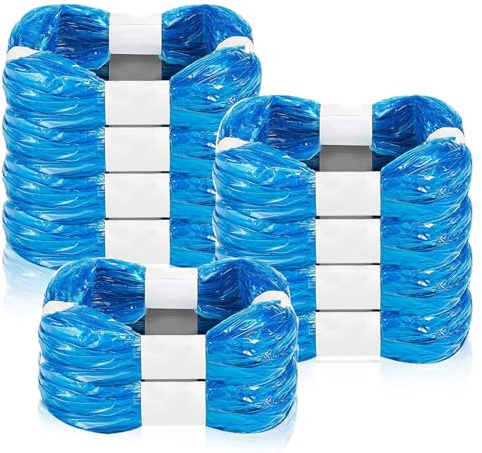 GEGNNS 10 Stück Nachfüllkassetten für Windeleimer, Nachfüllpackung Folienringe Nachfüllbeutel für Alle & Achteckige Windeleimer und Katzenstreu Eimer