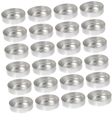 Anneome 2 Sets Kerzendosen-teelichthalter-becher Teelicht-zubehör Für Projekte Und 50 Stück * 2