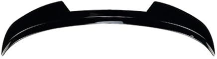 Kofferraum Flügel Spoiler Für Ford Für Fiesta Für ST-Line Für MK6 Für MK6.5 Für MK7 Für MK7.5 Für Fließheck 2008-2017 Auto Heckdachspoiler Fensterflügel Auto Heckspoiler(Gloss Black)