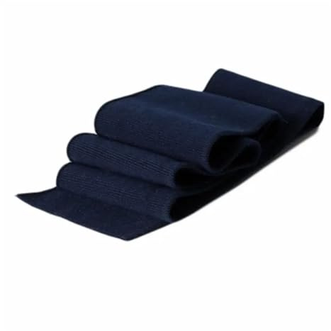PULaif Puño de Punto Acanalado, Costilla elástica de Punto de 80 cm de Alto, Hilo de poliéster Antibolitas teñido, Dobladillo roscado for puños, Escotes, Ropa, Bricolaje(7,7CM X 80CM)