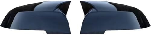 Auto Rückspiegelabdeckung Für BMW 1 2 3 4 Serie Für F20 F22 F23 F30 F31 F32 2012 - Spiegelkappen-Shell-Gehäuse(Glossy Black)