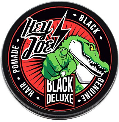 HEY JOE! - Genuine Hair Pomade Black Deluxe | Pomata per Capelli Neri - Contenitore da 100 ml