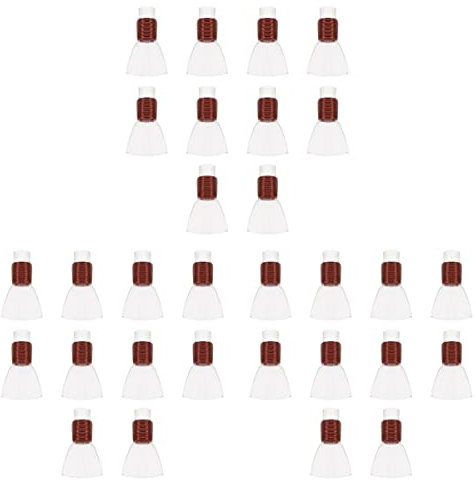 MILISTEN 30 Stk Suona Pfeife Saxophonblätter Suona-schilf Aus Kunststoff Instrumententeile Flötenmundstück Suona-zubehör Klarinettenblätter Plastik Messing Musikinstrument Weiß