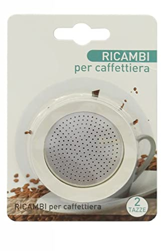 Lot de 4 pièces 3 joints + 1 siège pour machines compatibles moka compatibles avec les bialetti Pedrini (2 tasses)
