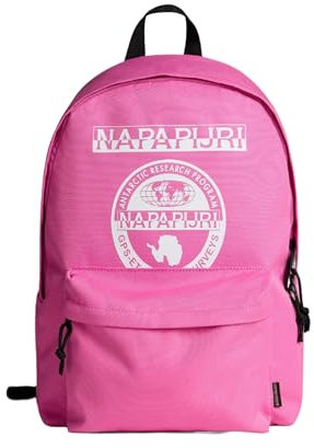 NAPAPIJRI Zaino Uomo/Donna chiusura con zip, tasca interna e tasca esterna, spalline regolabili. (ROSA)