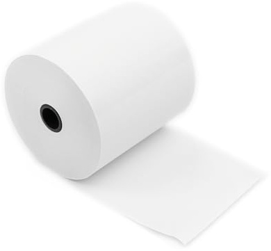 daybays Thermorollen Kassenrollen Bonrollen Thermopapier Thermo-Papierrollen für EC Cash Geräte, Kassensystem und EPOS-Drucker, BPA Frei (5, 80x80x12mm_80m)