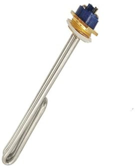 LVSELINGI DN25 Immersion Heating Element Stainless Steel 220V Electric Tubular Heater for Water Tank Boiler 2KW/3KW/4KW Cheerfully(220V 2KW 230mm)