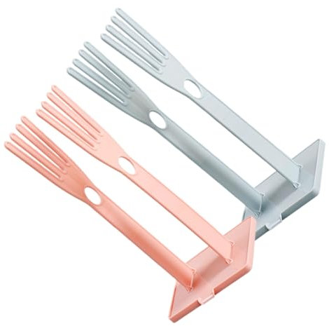 HOLIDYOYO 2pcs Multifunctional Glove Drying Rack and Kitchen Towel Holder with Detachable Base for Countertop Drainage Storage, Glove and Towel Organizer for Kitchen Use