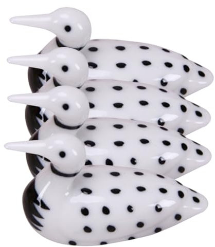 VINTORKY 4stücke Tierdesign Keramik Essstäbchenhalter Lustige Tierchen Für Tischdekoration Essstäbchenablage Küchenaccessoire Für Esstisch