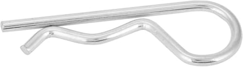10 Stück B-Typ Splinte Sortiment Verzinkt, Federstecker Splint 3,5x75mm, Sicherungssplint Splintverschlüsse für Maschinen Hydrauliksysteme Rasenmäher Anhänger