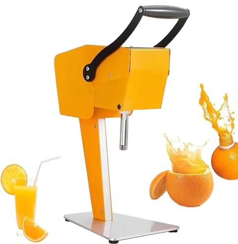 Extractor de jugo de naranja comercial, exprimidor eléctrico de bebida directa, sin necesidad de pelar, exprimidor de cítricos de acero inoxidable, para exprimir sin esfuerzo