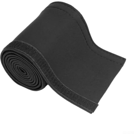 HEBEOT Marine Grade Neoprene Trolling Motor Cable Sleeve 60x5.1in Waterproof UV Resistant Wiring Harness Protector Neoprene Cable Sleeve for Freshwater and Saltwater Boats
