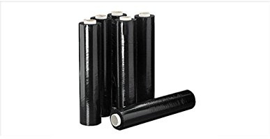 Jardin202 - Rollo de plastico 400 GALGAS 85M X 6M - Negro