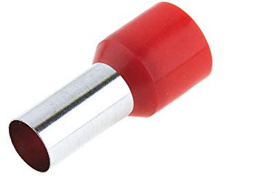 SeKi Lot de 50 embouts de câble isolés 35 mm² - 35 mm² - Rouge - Qualité professionnelle