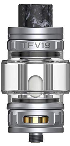 SMOK TFV18 Tanque 7.5ML Sub Ohm Tanque 31.6mm Atomizador Electrónico Ajuste de Cigarrillo TFV18 Malla TFV18 Malla Doble Bobina RBA