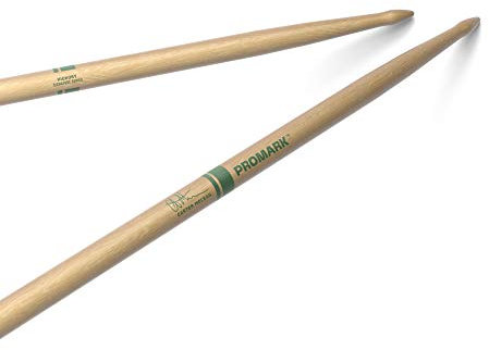 ProMark Drumsticks | Schlagzeug Sticks | Carter McLean Hickory Drumstick, Holzspitze, RBCMW, Black