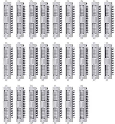 25pcs Haar Dauerwelle Stäbe, Rollers Clips Lockenwickler, Kunststoff Haar Rollen, Klemme Haar Styling Tool, für Haar-Salon