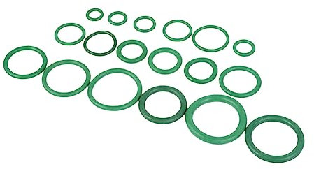 Gatuida 225 Stück Dichtungsring Dichtung Unterlegscheibe Gummidichtung Sortiment Kits Reparaturzubehör Gummidichtung