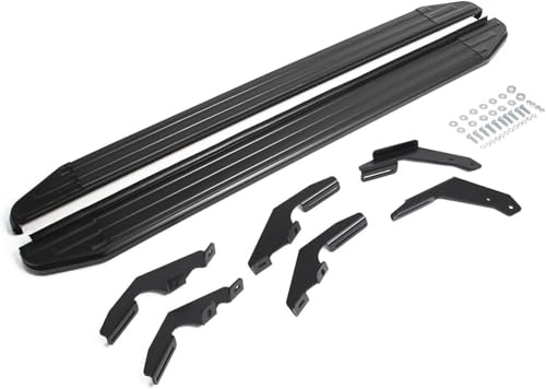 MadongJ Estribos Laterales de Coche para Toyota Hilux 2015-2023, Estribo Faldones Laterales Faldones Laterales Antiarañazos Decoración Accesorios