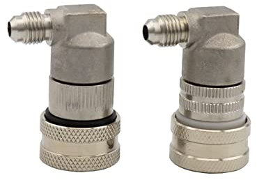 SRKATI Heimbrau-Sets bierbrauset Mini-Fass-Bier-Speer-Zapfspender mit Doppelkugel-Verschlusspfosten Fass-Kugelverschluss-Anschluss(SS Keg Connector)