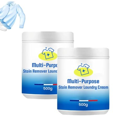 Multi-Purpose Stain Removal Laundry Cream, Stubborn White Shirt Stain Remover, Spot Cleaner