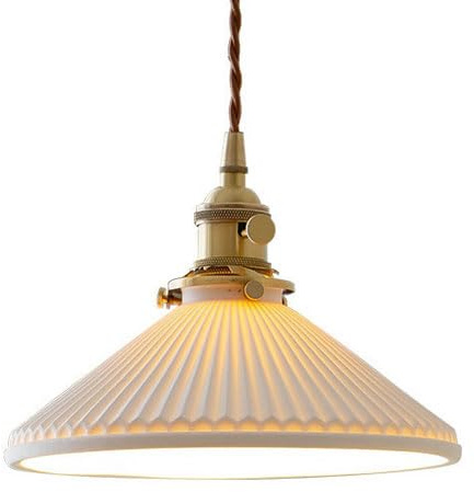 Modern Industrial Style Chandelier, Creative Personality Ceramic Pendant Lamp, E14 Light Source Single Head Hanging Light, Living Room Bedroom Bar Decoration Lighting Fixtures