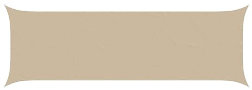 vidaXL Toldo Vela de Sombra 6 x 2 m Oxford Recubierto de PU, Sombra Exterior, Resistente al UV, Toldos Rectangulares, Cubierta de Poliéster, Moderna Terraza, a Prueba de Agua