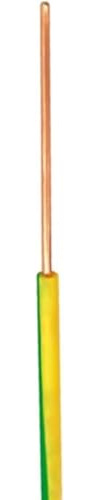 Elektrisk ledning, trunking solid 18AWG elkabel 18AWG solid koppartråd 220V 380V Elektrisk strömledningar Enkelkärniga kablar Anslutningsvävstol (Färg: RÖD, storlek: 50 meter)(Yellowgreen,90meter)