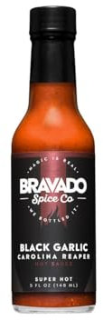 Bravado Spice Black Garlic Carolina Reaper Hot Sauce 148ml