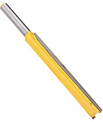 Tenlacum Extra langer gerader Frässtift, 1/4-Zoll-Schaft, Holzbearbeitung (Klingenlänge: 5,0 cm)