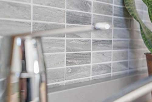 Mosaik Fliese Keramik Stäbchen Steinoptik grau für WAND BAD WC DUSCHE KÜCHE FLIESENSPIEGEL THEKENVERKLEIDUNG BADEWANNENVERKLEIDUNG Mosaikmatte Mosaikplatte | 10 Mosaikmatten