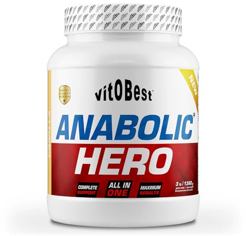 ANABOLIC HERO 3 lb - Suplementos Alimentación y Suplementos Deportivos - Vitobest (Vainilla)