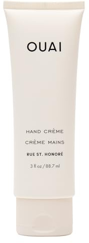 OUAI Hand Cream - Thick, Creamy Balm with Coconut Oil, Murumuru Butter and Shea Butter - Hydrating Moisturizer for Soft Hands - Use Daily to Deeply Nourish Skin 88ml