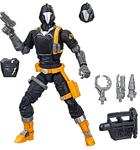G.I. Joe Classified Series B.A.T. Actionfigur 33 Sammlerstück Premium Spielzeug mit Mehreren Zubehörteilen 15,2 cm Maßstab mit individueller Paketkunst