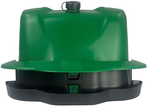 horizont Geflügeltränke 12 Liter, Kunststoff, Hühnertränke, Geflügeltränke zur Wandmontage