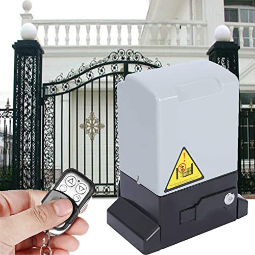 SFSLBFB Kit apricancello Automatico Scorrevole Operatore per cancelli Pesanti per cancelli Fino a 1000 kg, Operatore per cancelli di Sicurezza con Guida a cremagliera,370W#800kgdoor